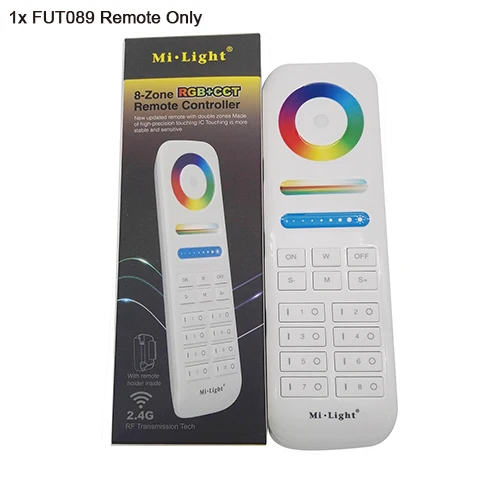 MiLight RL2-48 48W RGB+CCT LED Wall Washer Light IP66 Waterproof AC110V 220V Wireless 2.4G Remote& Smart Phone APP WiFi control - Испускаемый цвет: FUT089 Remote Only