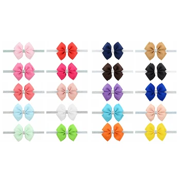 

10PCS Headband Kid Girl Baby Toddler Bow Flower Hair Accessories Ribbon Headwear