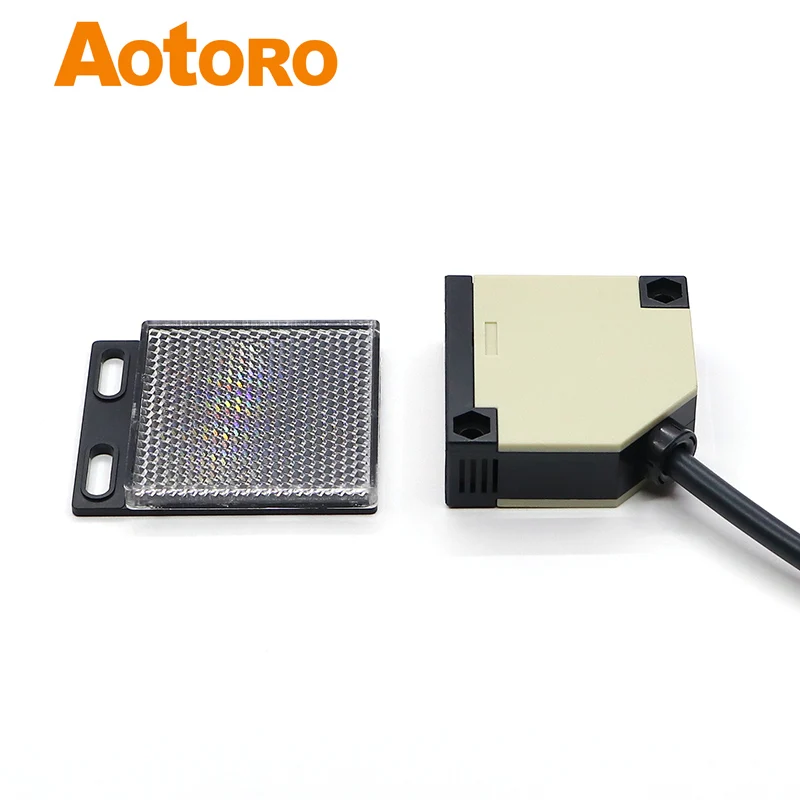

EK50-R4M1 AC/DC Reflector free voltage automation photocell sensor switches