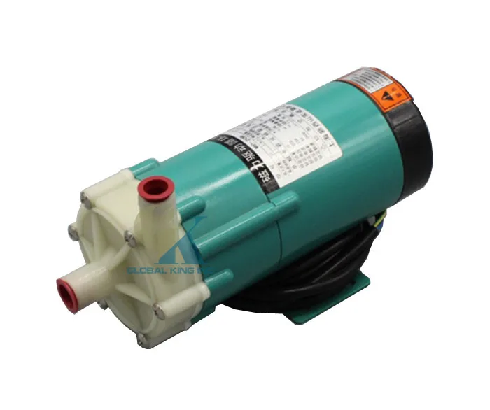 

AC220-240V Magnetic Drive Water Pump 22LPM Food Grade Chemical Circulation Pump 15W 2M Rated Head
