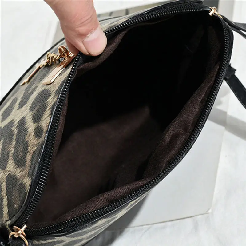 Leopard Print Fawn Pendant Shoulder Bag Crossbody Bag for Women 2019 Messenger Bags women's bag bolsa feminina sac a main 40AP1623