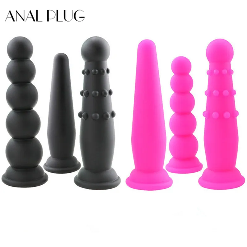 ANAL PLUG Silicone Anal Plug Butt Open Expander Dildo Prostate Massager Dilator Male Masturbator Women Men Couples | Красота и