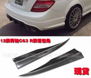 

Fit for Benz C63 W204 AMG Coupe 2012 special carbon fiber wrap angle C63 rear lip wrap angle