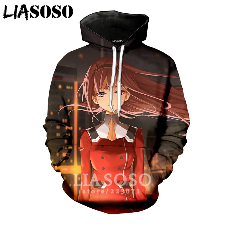 LIASOSO/зимняя модная Толстовка для мужчин и женщин с 3D принтом, толстовки с капюшоном унисекс с длинными рукавами, пуловер A103-13 - Цвет: 14