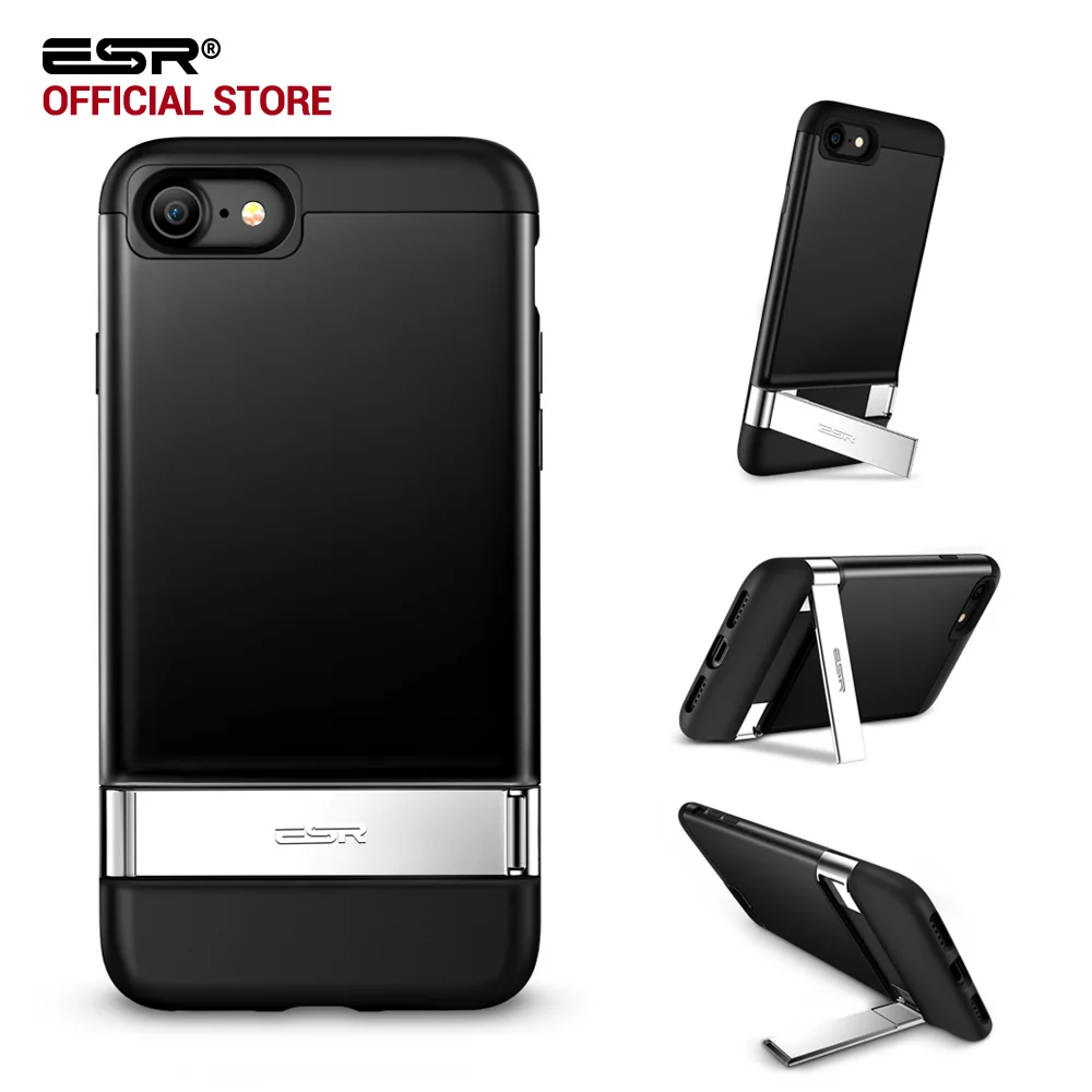 imágenes para Caso pata de cabra para el iphone 7, ESR Antidetonantes Función de Soporte Magnético de Montaje Del Coche de Parachoques de Aluminio del Metal de Silicio Cubierta Protectora imágenes para Caso pata de cabra para el iphone 7, ESR Antidetonantes Función de Soporte Magnético de Montaje Del Coche de Parachoques de Aluminio del Metal de Silicio Cubierta Protectora