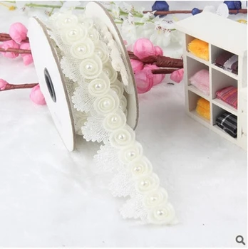 

Free shipping 5Yards/pack High-grade soluble embroidery lace fashion apparel fabric