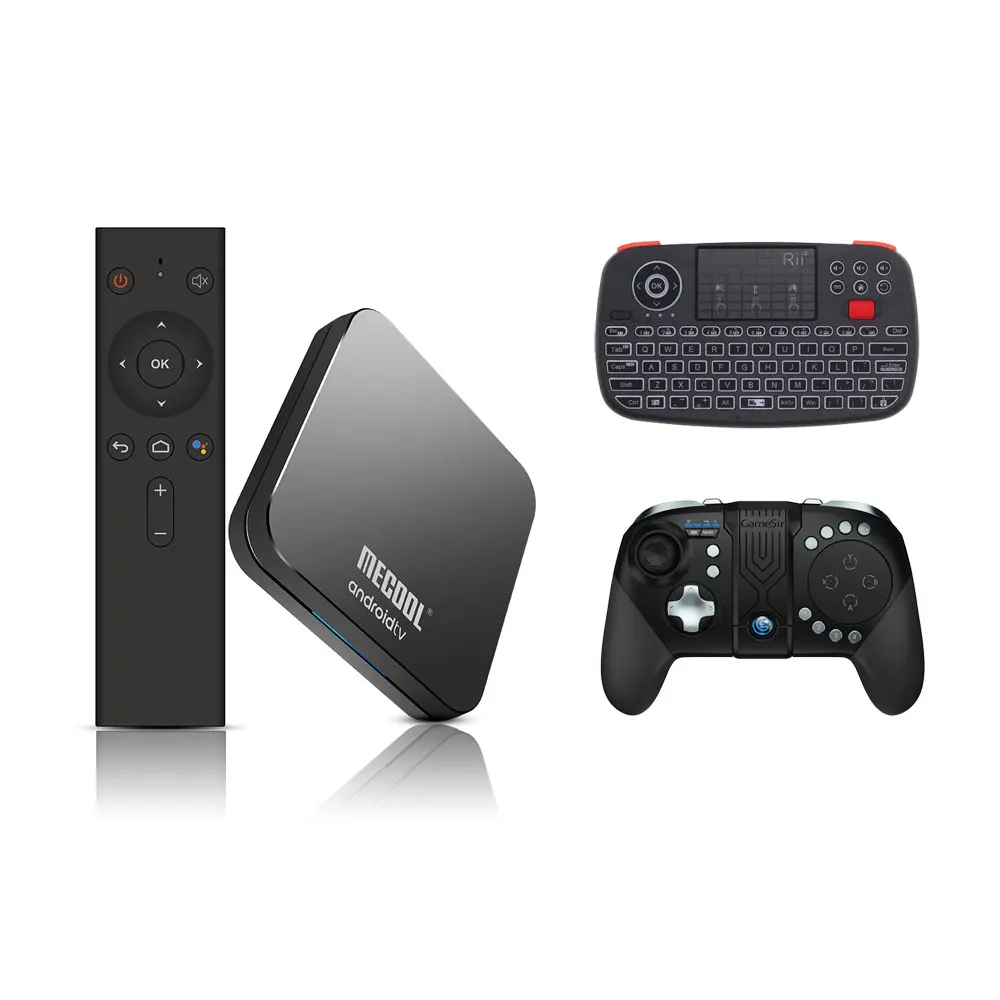 

Mecool KM9 Pro ATV S905X2 4GB DDR4 RAM 32GB ROM Android 9.0 5G WIFI bluetooth 4.1 4K Voice Control TV Box Google Certificated EU