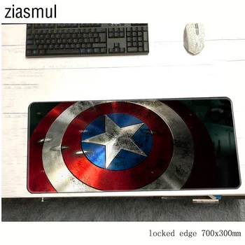 

new avengers mouse pad 700x300x2mm gaming mousepad anime Fashion office notbook desk mat Custom padmouse games pc gamer mats