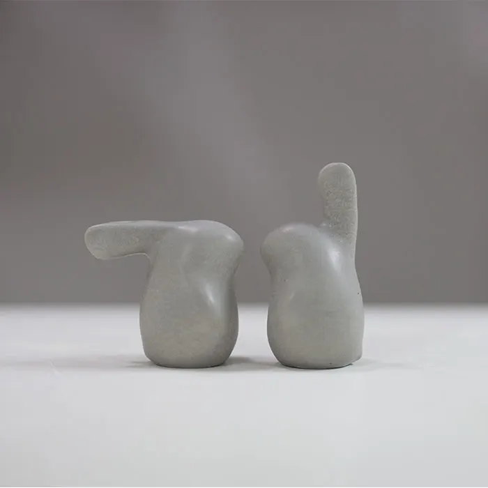 

Simple Concrete Rabbit Cement Cute Photography Props Home Decoration Creative Ornaments Nordic