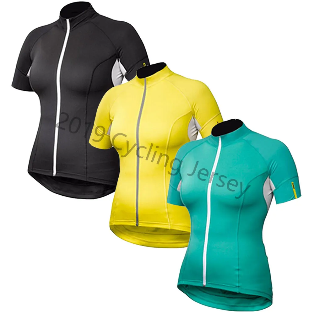 

2019 MAVIC Women High Quality Short Sleeve Cycling Jerseys Summer Bicycle Clothing Ropa Ciclismo Quick Dry Shirt MTB Bike Jersey