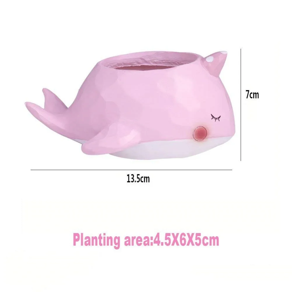 BigNoseDeer Cute animal Plant Pots, Cute Animal Shaped Cartoon Succulent Vase Flower Pots,Container,Home Decoration Planter Pots,Desk Mini Ornamen10