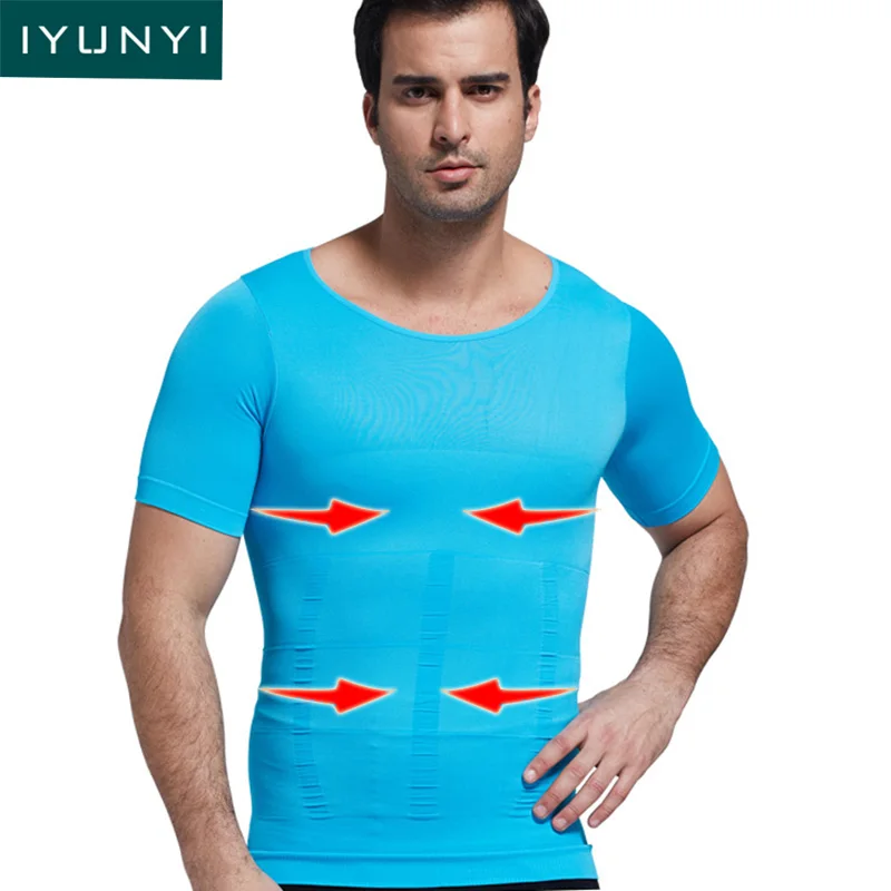 Buy IYUNYI Men Slimming Shaper Vest Male Belly Abdomen