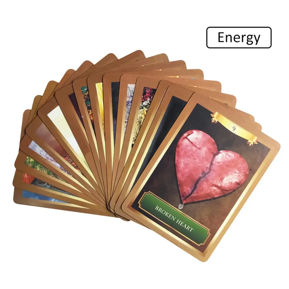 Energy Настольная игра Oracle Card 4 style английская красота Oracle Card колода, карты Таро руководство гадание Fate карточная игра, настольная игра - Цвет: Energy