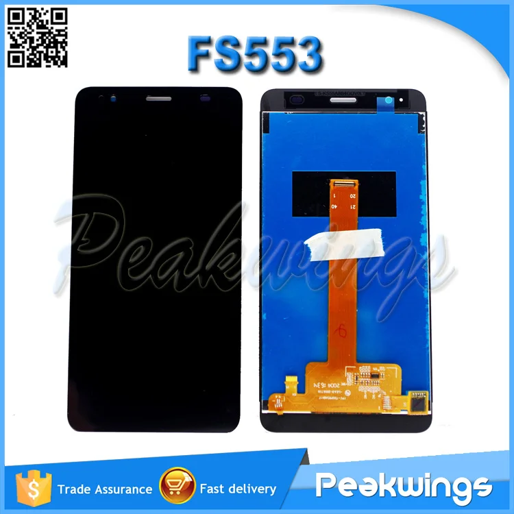 

LCD Display For Fly Cirrus 9 FS553 FS 553 LCD Screen With Touch Assembly Complete+3M Sticker+Tools