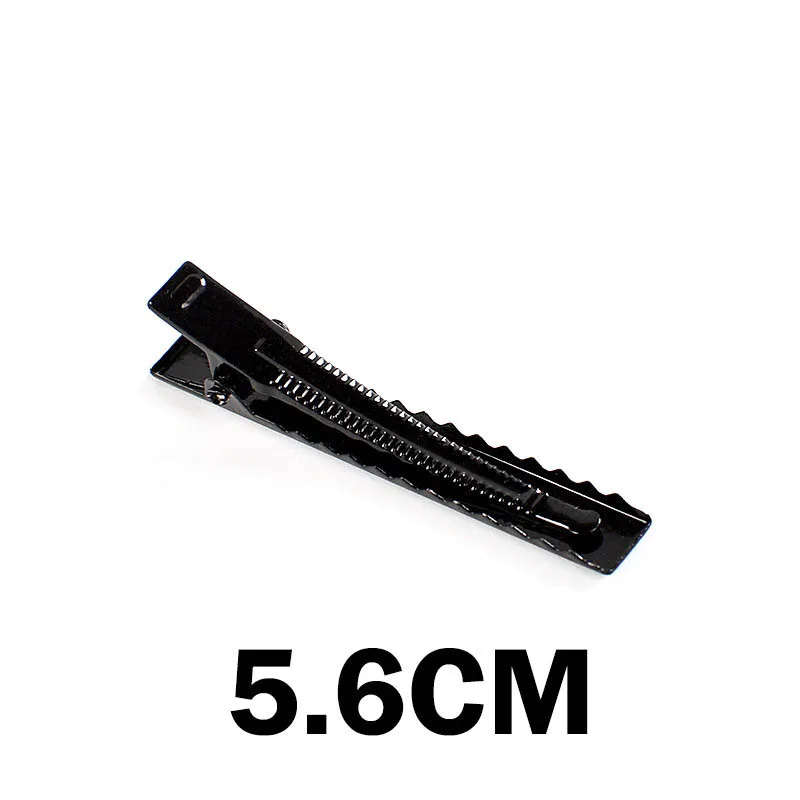 20Pcs/lot Black Color Single Hair Clips Prong Alligator Hairpin with Teeth for DIY Hair Bow Clip Setting Jewelry Making Findings
