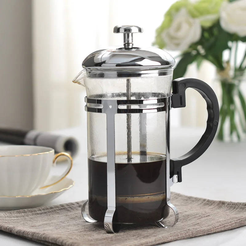 600 ml Glass French Press Coffee Filter Pot Coffee Maker Espresso