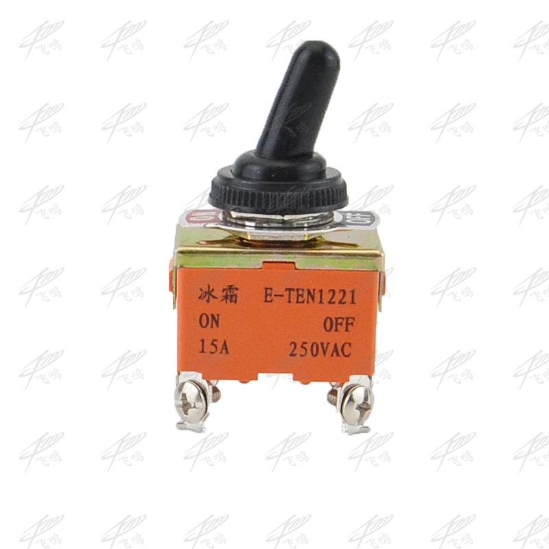 

1pcs/lot E-TEN1221 4-Pin SPST 4 Terminal G108 ON-OFF 15A 250V Toggle Switch Good Quality