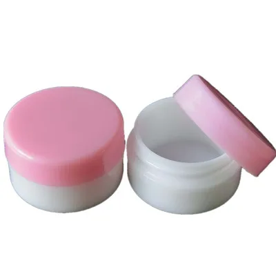 3pcs/lot 5g Portable Round Empty Plastic Ointment Box Cosmetics Hand Cream Small Jewelry Container Bottle Two Colors To Choose