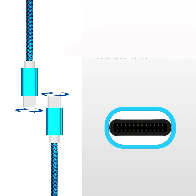 30 pcs USB Type C Cable Fast Charging USB C Cable for Samsung Galaxy S9 S8 Oneplus 6 Nylon Braided Data Sync Type-C Phone Cable 30 pcs USB Type C Cable Fast Charging USB C Cable for Samsung Galaxy S9 S8 Oneplus 6 Nylon Braided Data Sync Type-C Phone Cable