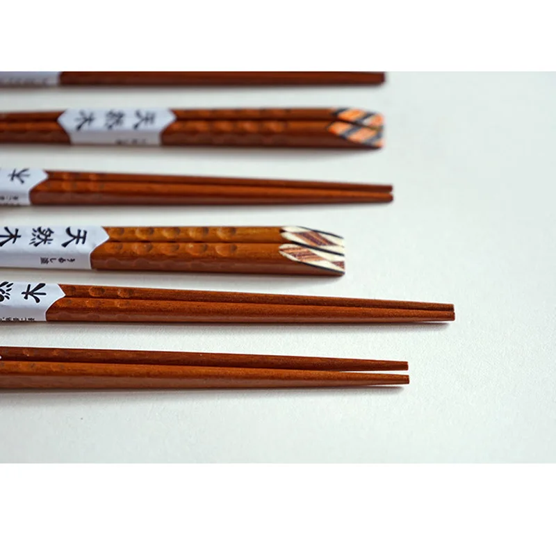 BalleenShiny японские деревянные палочки ручной бытовой свежий путешествия ручной работы Еда палочки современные Стиль посуда