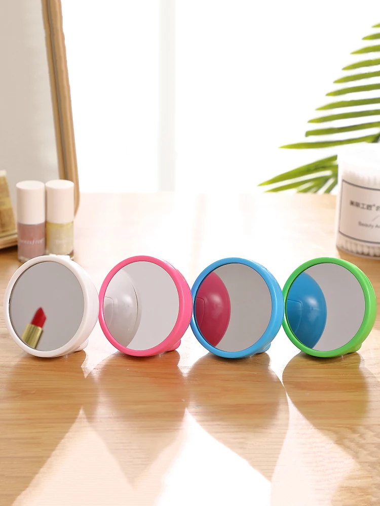 

Ganxin Creative Alarm Clock Electronic LED Clock Mute Makeup Mirror Clock Cosmetic mirror Table Clock