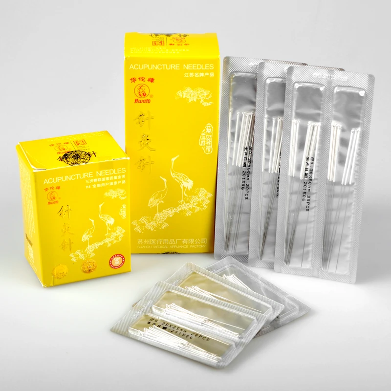 200PCS Hwato non disposable acupuncture silver surface acupuncture