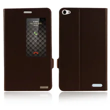 Window Smart Cover Case For Huawei Honor X2 & Media Pad X2 7.0” Genuine Leather Magnet Flip Stand Mobile Phone Bag + free gift