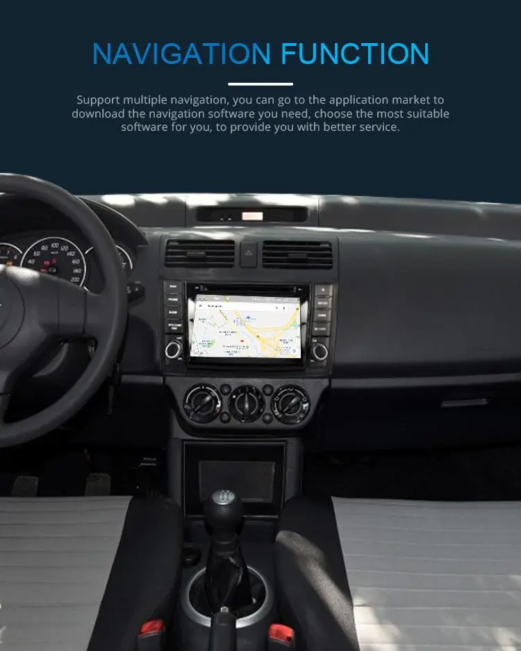Perfect JDASTON 2 DIN Android 9.0 Car DVD Player For SUZUKI SWIFT 2011 2012 2013 2014 2015 Multimedia GPS Radio Stereo 4G+64G Octa Cores 2