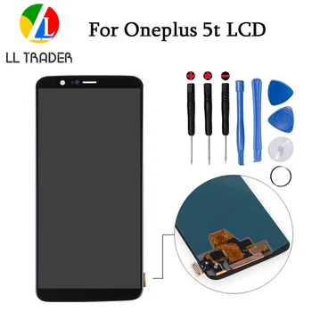 

6.1'' Touch Screen Replacement For Oneplus 5t A5010 Display LCD Assembly Digitizer For Oneplus 5t 1+5t LCD Panel+Tools
