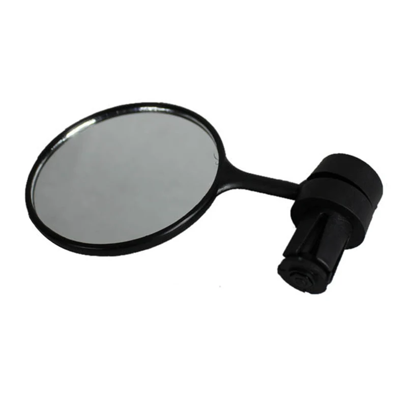 

2 pieces Universal Cycling Mirror Mountain Bike Handlebar Rear View Glass Black Flexible Adjustable Safe Shatterproof