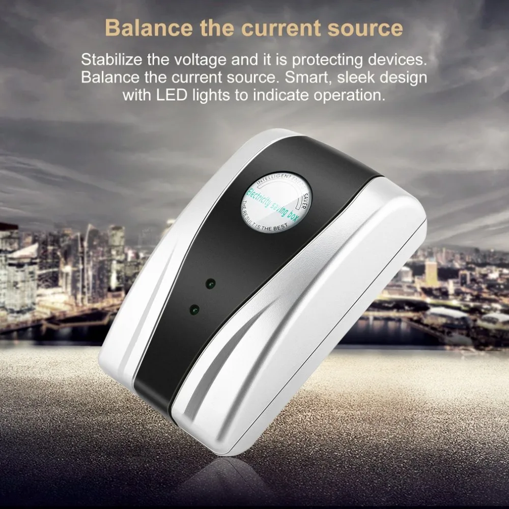 

Intelligent Environment-Friendly Power Electricity Energy Saving Box 30% Saver Device 90V-250V 50Hz-60Hz Saving Buster