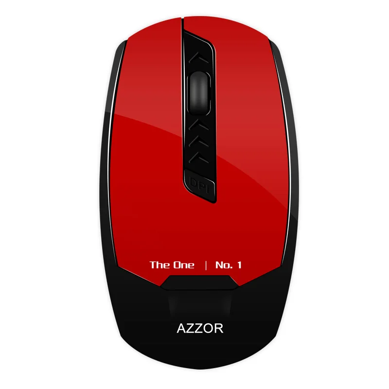 

AZZOR Rechargeable Wireless Mouse U8 Slient Button Build-in Lithium Battery 2400 DPI Computer Gamer Silence High Performance