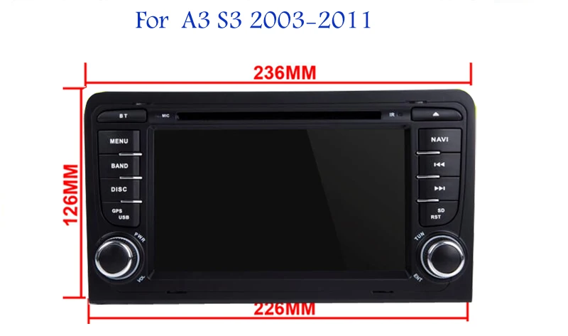 Best 8 CORE Android 9.0 Car DVD GPS For Audi A3 S3 2002-2011 Radio stereo multi media 4G RAM navigation carplay headunits 2 Best 8 CORE Android 9.0 Car DVD GPS For Audi A3 S3 2002-2011 Radio stereo multi media 4G RAM navigation carplay headunits 2