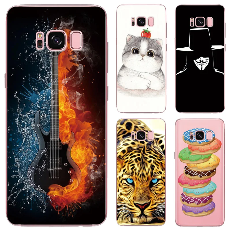 Cute Printing Drawing Pattern Design Case For Samsung Galaxy S8 S8+ S8 Plus Cover Mobile Phone ...