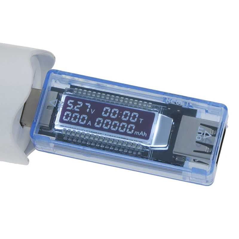 

1PC USB Current Voltage Capacity Tester Charger Capacity Tester Meter Mobile Power Detector Battery Test 59*23*13.5mm