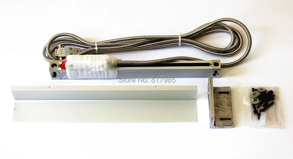 Дешево Высокой точности 5um линейная шкала линейный энкодер 100 150 200 250 300 350 400 450 мм путешествия рюкзак подходит китайско Easson винторезный с цифровой ин...