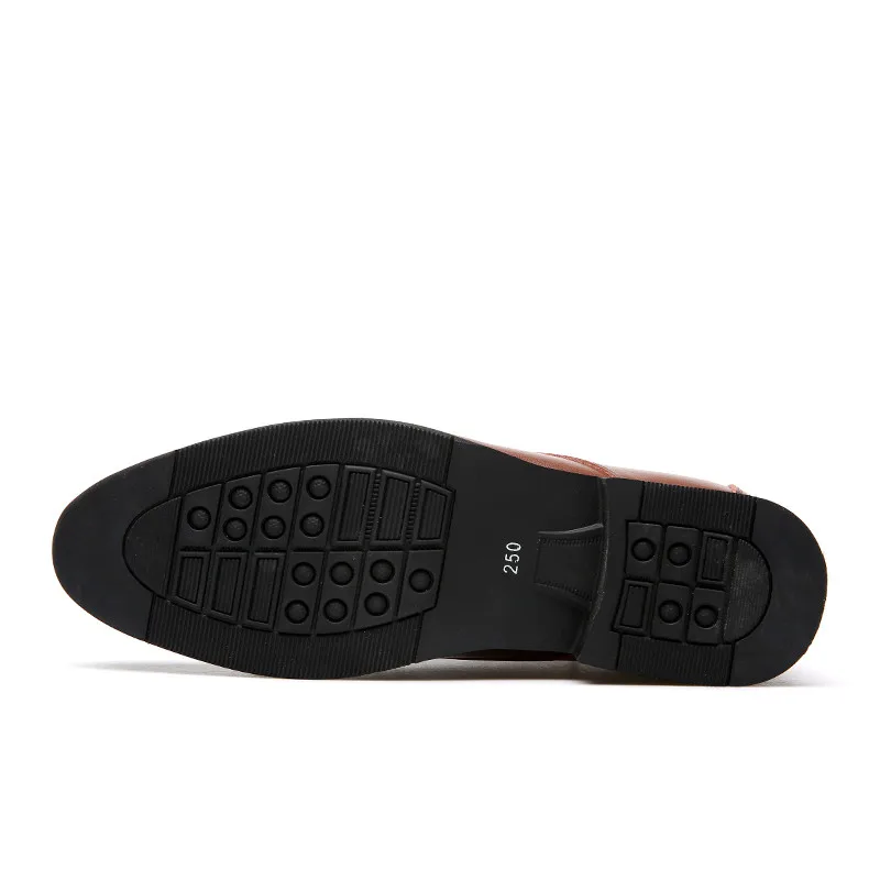 Élégant Formelle Ascenseur Croissante En chocolat Richelieu Noir Split Chaussures Cuir 2018 Hommes Hauteur Vache HxFw4ETq
