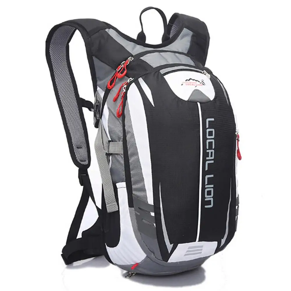 black 18L велосипедный рюкзак для верховой езды, Экипировка для мужчин, спортивная сумка для мужчин и женщин для велосипеда, Pannier zaino mtb для катания на лыжах, бега, пешего туризма, велосипедного рюкзака - Цвет: black