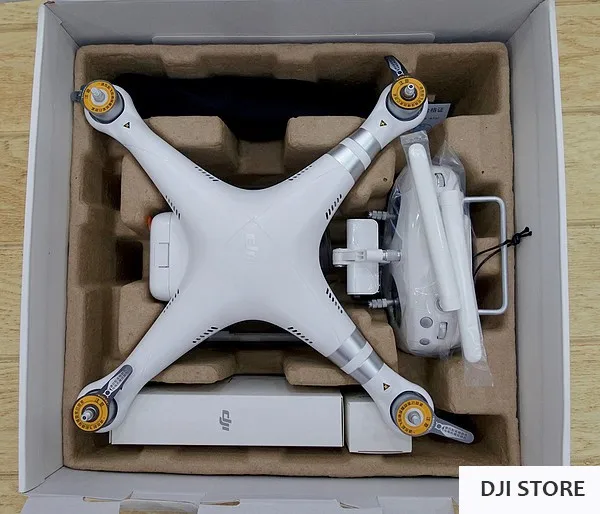 Freeshipping DJI Phantom 3 Advanced Drone With 2 Battery With HD 1080p Camera And 3 Axis Gimbal Rc Helicopter