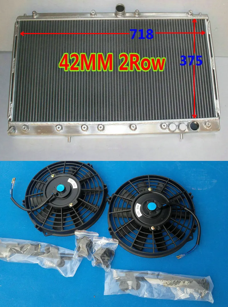 Aluminum racing Radiator for MITSUBISHI 3000GT 3000 GT GTO VR4/SL Manual MT  3.0L