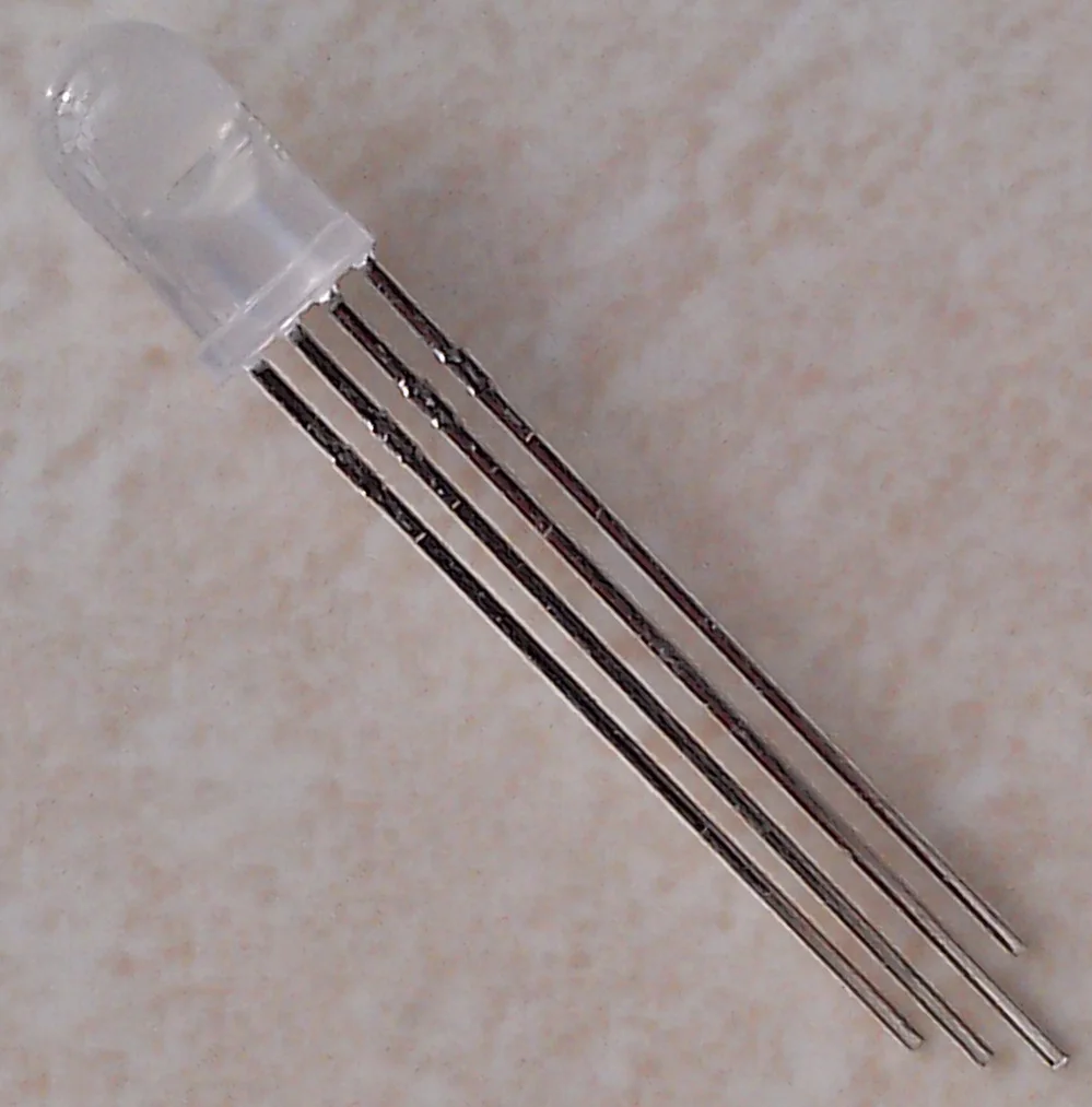 Бесплатная доставка 100 шт./лот LED 5 мм Общий Анод RGB 4Pin трехцветные диоды f5