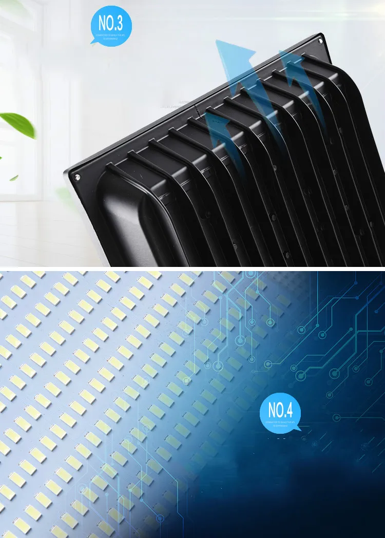 AC 220V Светодиодный прожектор светильник 30W 50W 100W 150W 200W Уличный настенный светильник Точечный светильник Потолочные Светильник Водонепроницаемый IP66 светильник ing лампа