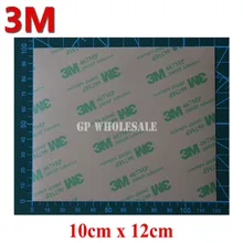 Super Fino 0.06 milímetros de Espessura, (100mm * 120mm) 3 3M 467 Dupla Face Adesiva Etiqueta, para PC Telefone Placa de Identificação, Espuma, Almofada Térmica Vínculo
