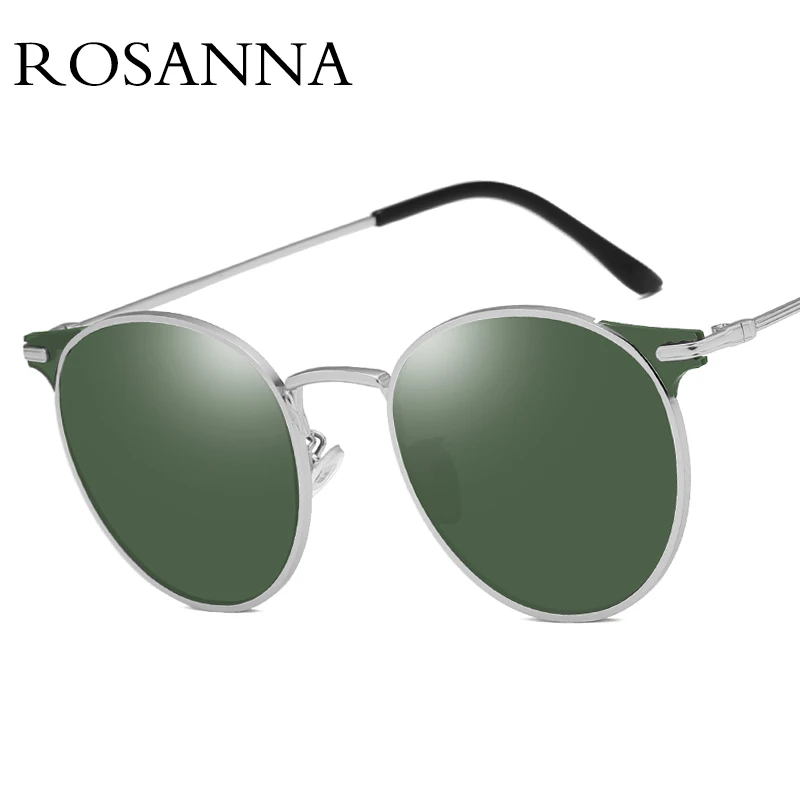 ROSANNA новые модные круглые солнцезащитные очки для женщин винтажные брендовые