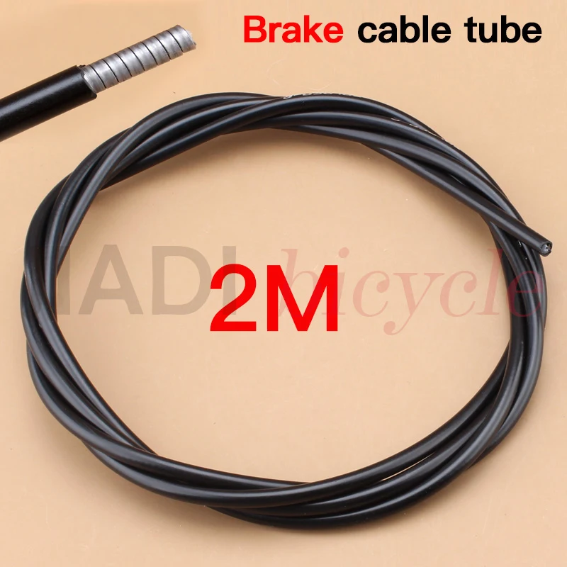 MUQZI Mountain Bike Brake Line Tube Hose 2M MTB Folding Cycling Cable Pipe Accessorie | Спорт и развлечения