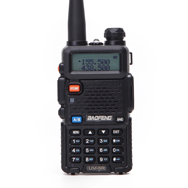 4 шт./лот Baofeng UV-5R переговорные VHF 136-174 MHz& UHF 400-520 MHz UV5R двухдиапазонный двойной дисплей рация двухстороннее радио