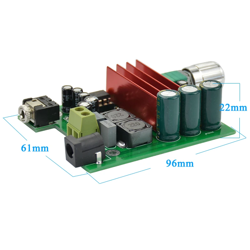 Aiyima TPA3116 100 Вт сабвуфер цифровой Мощность Усилители домашние доска TPA3116D2 Усилители NE5532 операционного усилителя 8-25 В