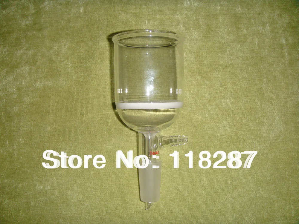 250ml sand core filtration funnel with side arm,buchner funnel filter