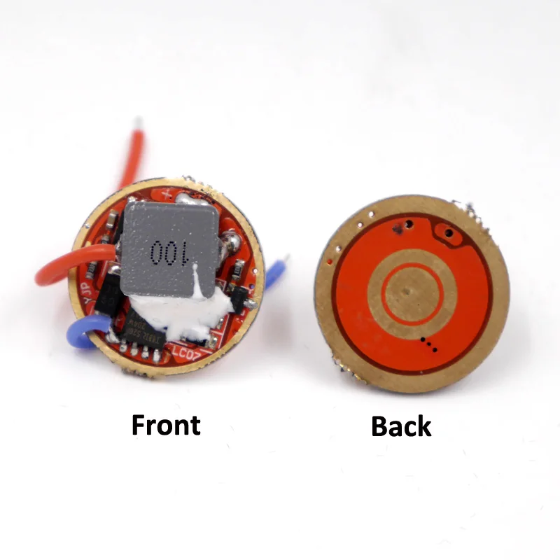 

P50 22mm 3A 3000mA 8Mode 6v~12.6v 2cell / 3cell Boost Driver Circuit Board for Cree XHP50 XHP50.2 6V flashlight