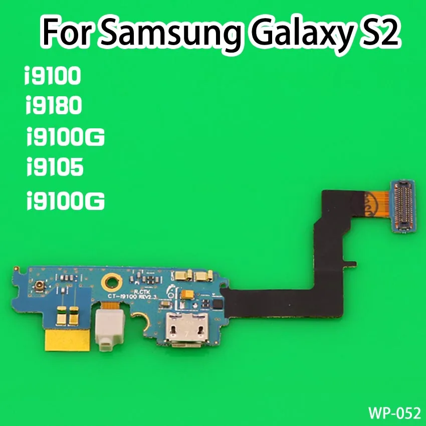 

cltgxdd USB Charging Port Connector Charge Dock Socket Jack Plug Flex Cable With Microphone For Samsung Galaxy S2 I9100